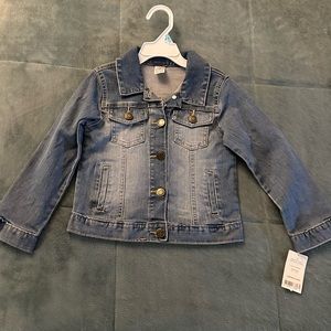 NWT - Carter’s girls denim jeans jacket size 5